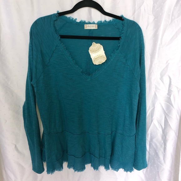 Altar’d State Turquoise Top - Picture 2 of 7